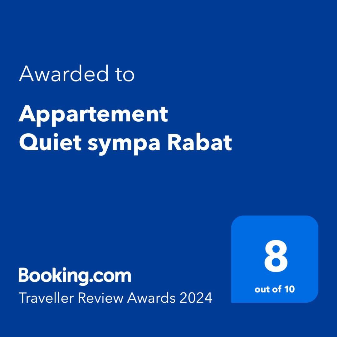 Appartement Quiet Sympa Rabat Buitenkant foto